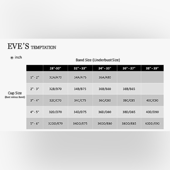 Eve's temptation bra size 70C/32C - Picture 4 of 4